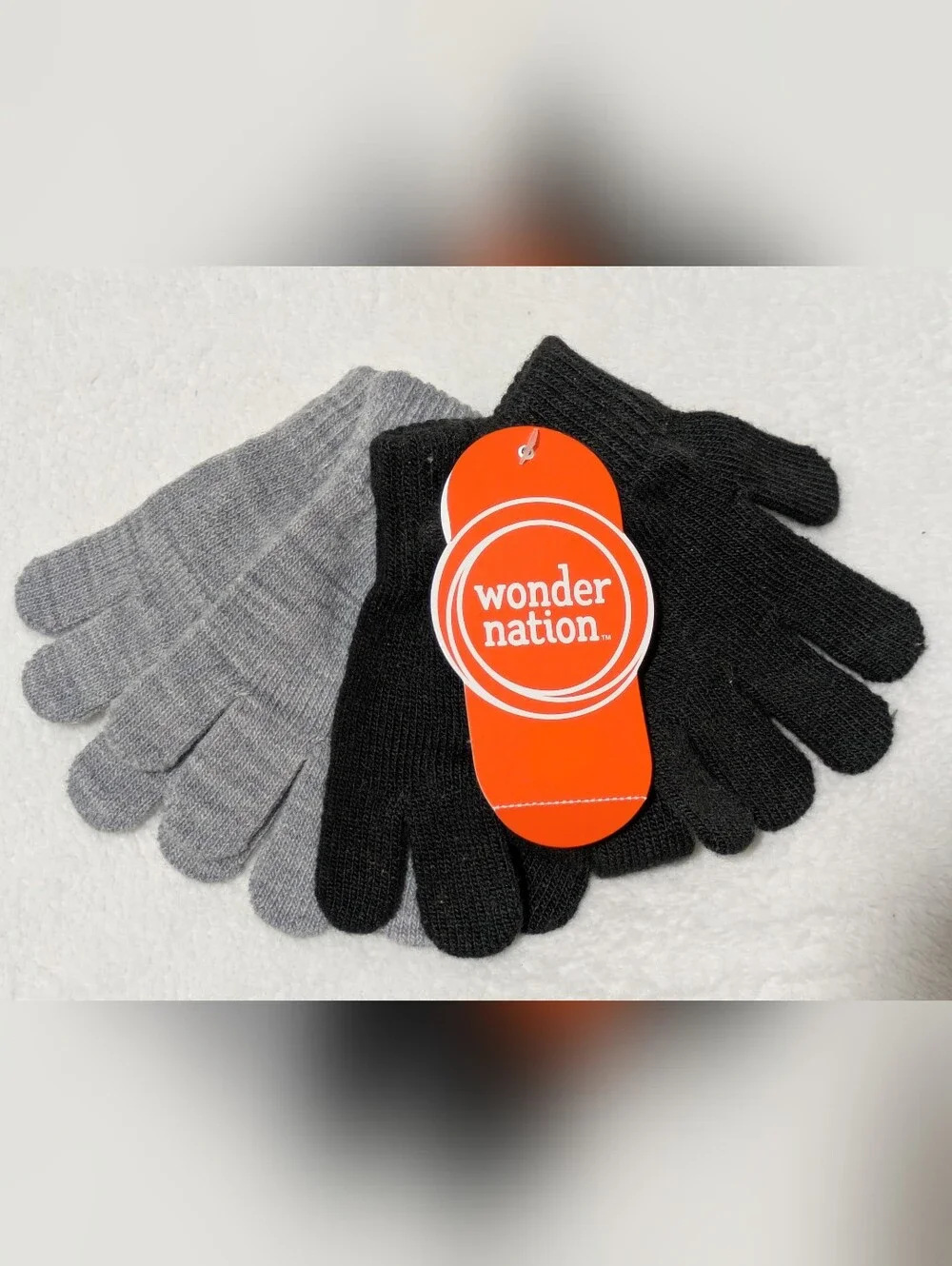 Wonder Nation Kids Magic Knit Gloves (2-Pack)